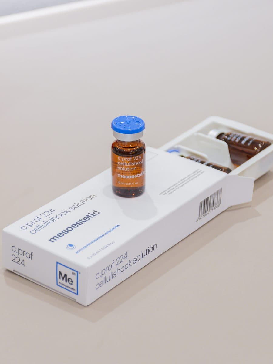 Ampolla de tratamiento para la celulitis